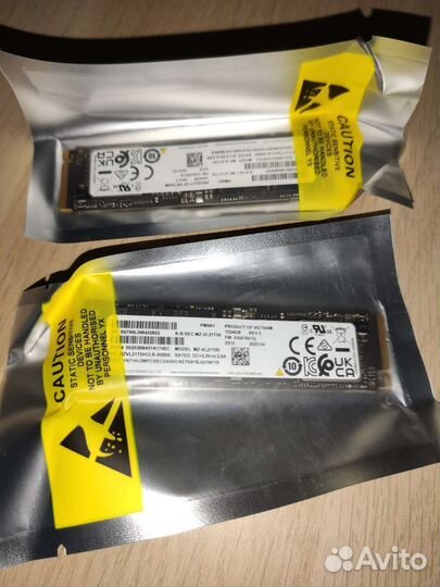 Samsung pm9a1 1 tb (новый), 980 pro