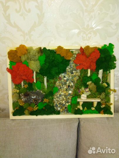 Картина из природного материала