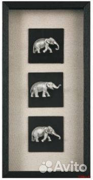 206436 Панно Bello Pittura Индийские слоны 1