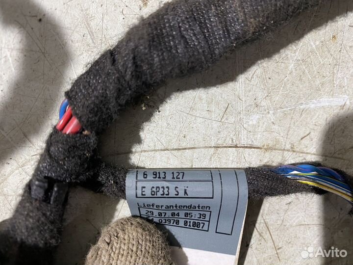 Проводка двери передняя правая BMW 7 series E65