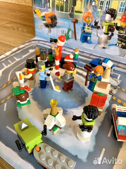 Lego City календарь