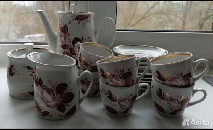 Кофейный сервиз Розы Вербилки