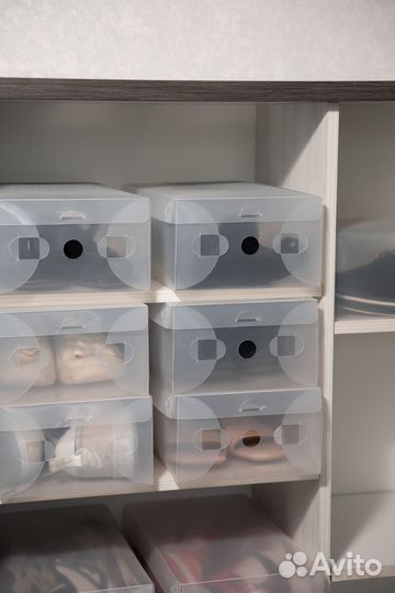 Прозрачные коробки для хранения вещей - универсальные