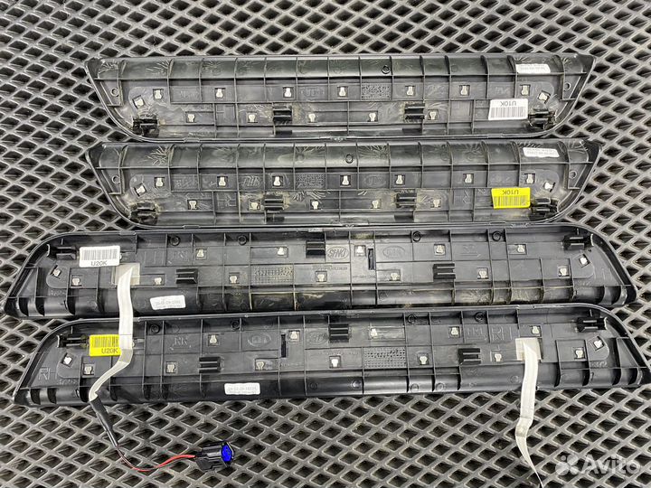 Накладки порогов Kia Sorento Prime3