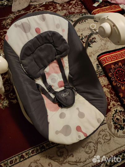 Детские электронные качели minky