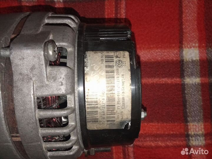 Генератор газель, волга, двигатель змз 405, 406