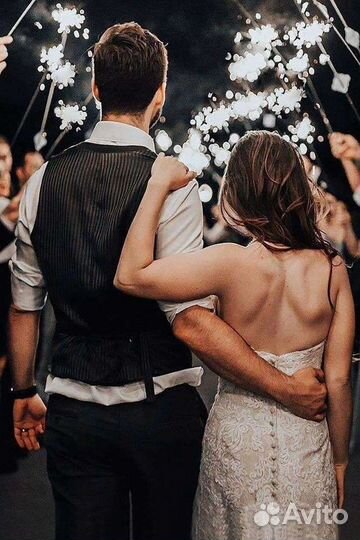 Бенгальские свечи для свадьбы (17,30,40,65 см)