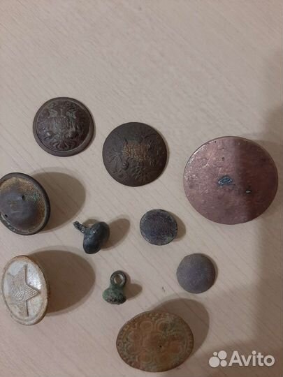 Старинные пуговицы