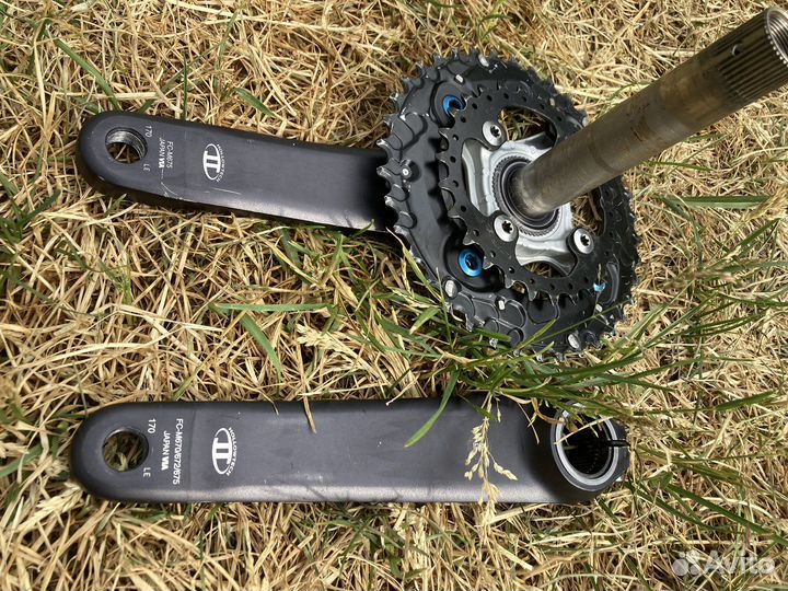 Шатуны система shimano slx FC-M675 170mm