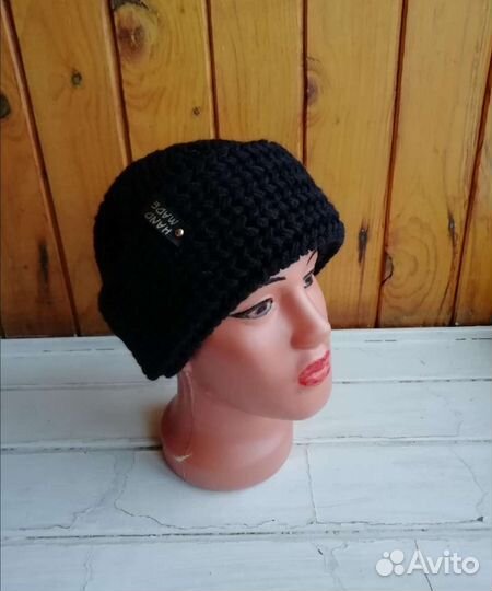 Шапка женская вязаная