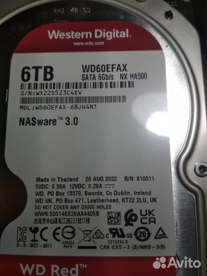 Жесткий диск WD 6 тб