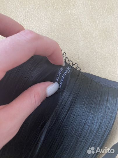 Волосы на заколках