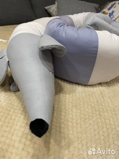 Прдушка валик, бортик Мышка Мими, 120 см