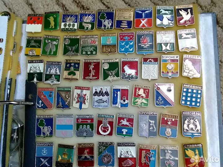 Значки гербы