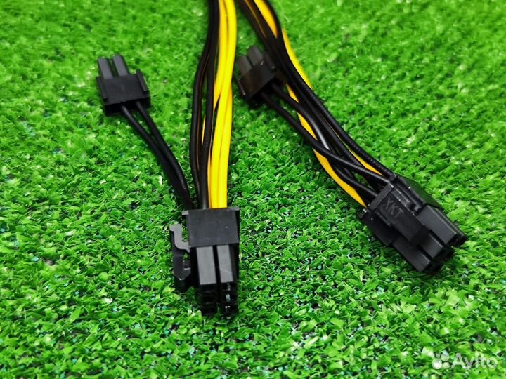 Удлинитель питания видеокарты 6pin - 6+2pin Pci-e