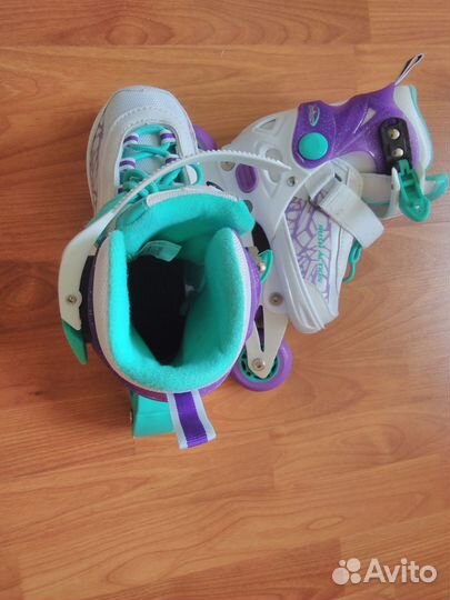 Коньки ролики 2 в 1, размер 29-32, шлем