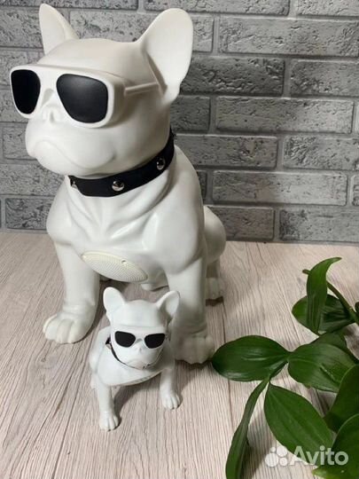 Портативная колонка bluetooth Бульдог