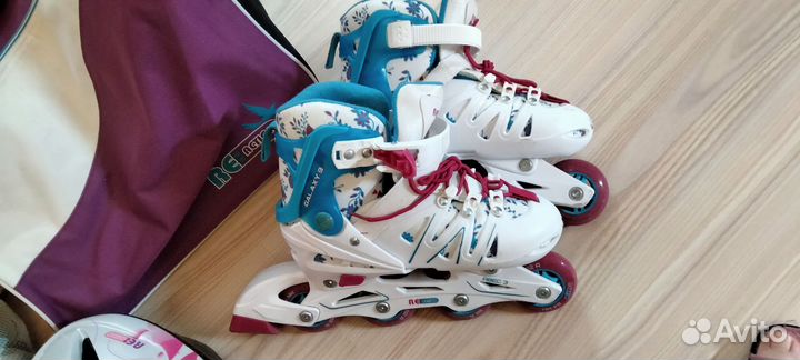 Роликовые коньки детские раздвижные