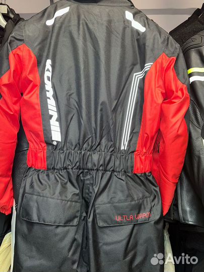 Комбинезон komine Warm W-Overall черн-кр. р-р 2xl