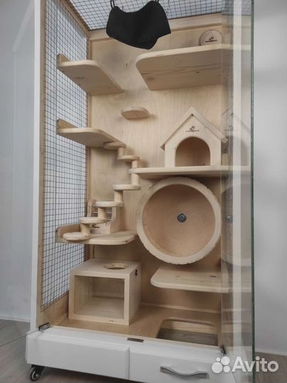 Витрина вольер для шиншилл