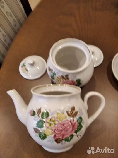 Чайный сервиз СССР, фарфор, новый