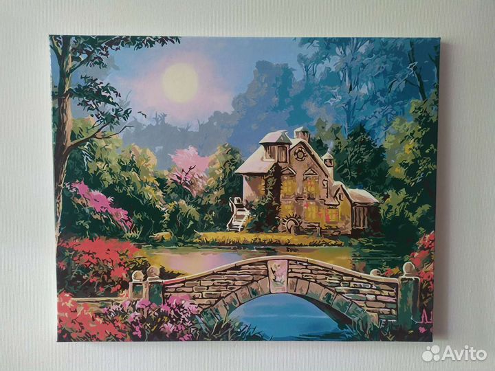 Картина акрилом 