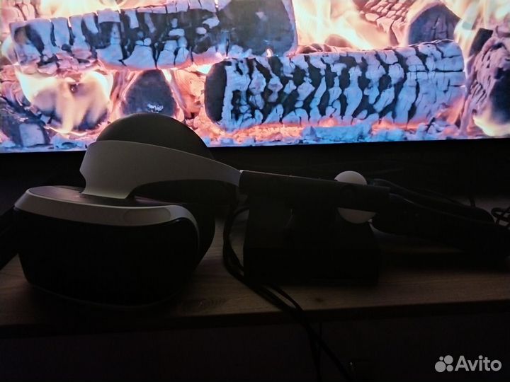 Шлем sony ps4 vr+камера+aim controller