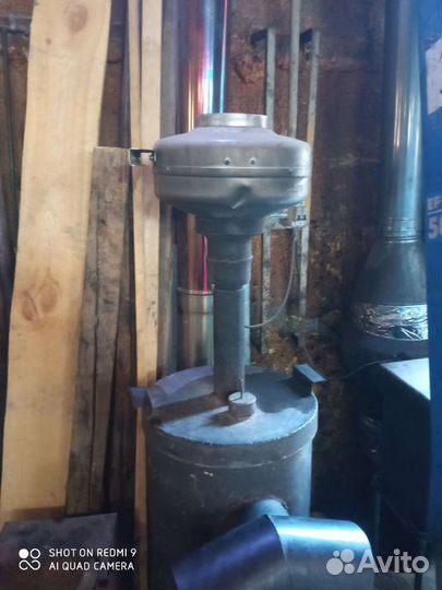 Печь на отработке (полный комплект)