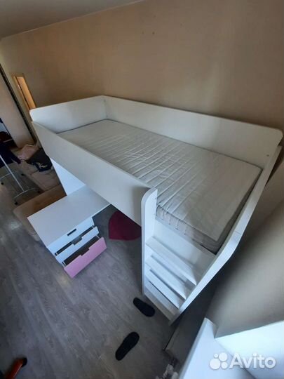 Детская двухъярусная кровать бу