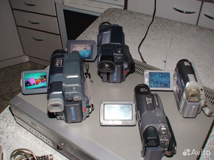 Набор видеокамер sony для оцифровки кассет