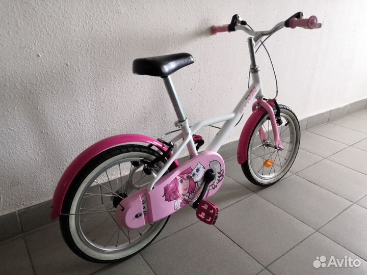 Детский велосипед 16 дюймов BTwin Декатлон 4-7 лет