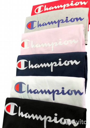 Синяя Футболка Champion