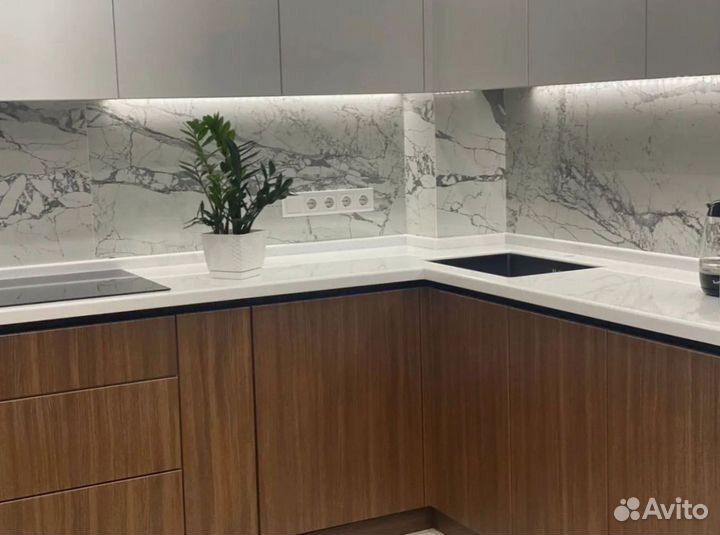 Столешница для кухни из искусственного камня