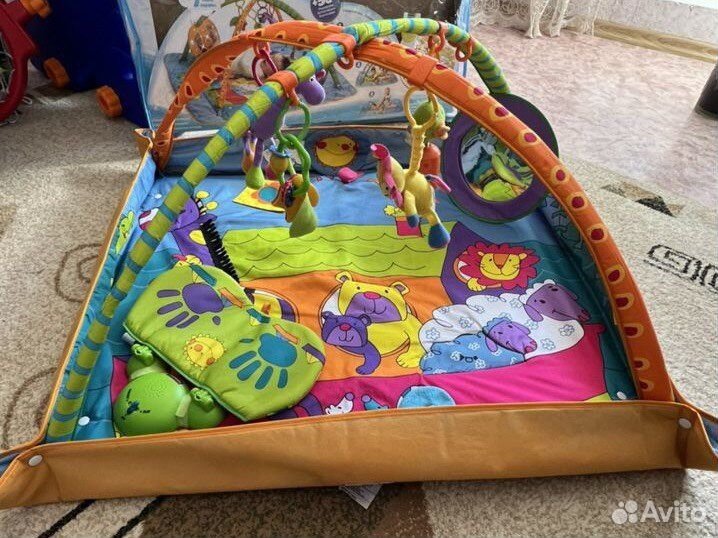 Коврик tiny love с игровой подушкой музыкальный