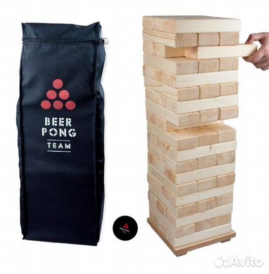 Аренда Гигантская Дженга / Большая Пьяная Башня