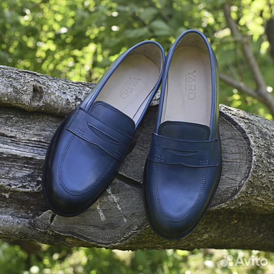 Лоферы мужские кожа Пенни