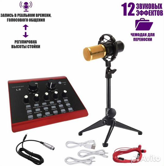 Микрофон беспроводной Type-c с чехлом и зарядкой