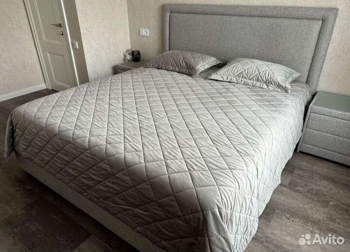 Покрывало стеганное + 2 наволочки