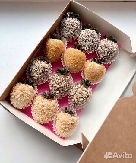 Клубника сочная в шоколаде