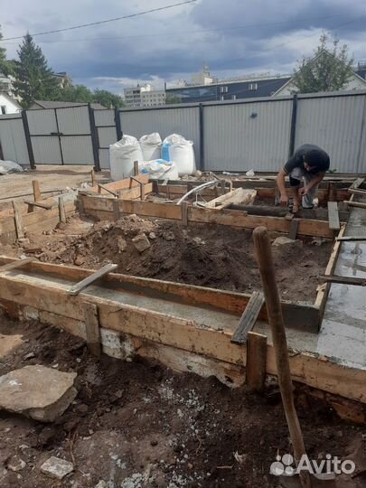 Бетонные работа