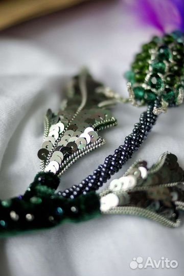 Брошь Чертополох