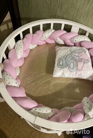 Бортик косичка