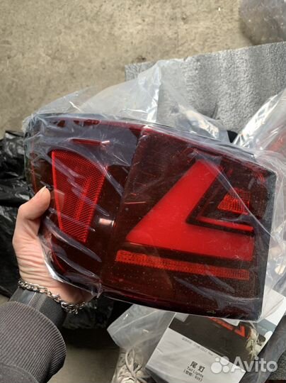 Фонари стоп-сигналы Lexus is 250 led black