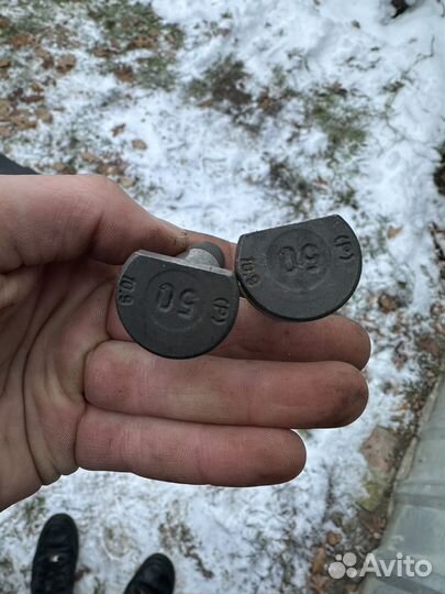 Контр шайбы на колёсные диски на mercedes 609