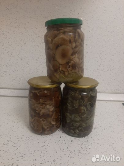 Грибы опята (маринованные)