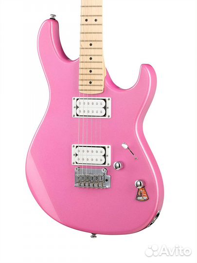 Cort G250-Spectrum-MPU Электрогитара, цвет розовый