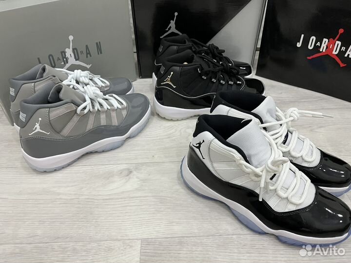 Nike air jordan 11 (3 цвета)