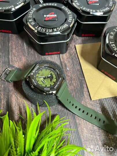 Часы Casio G-Shock GM 2100 LUX - Хакки