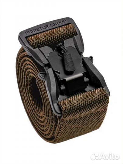 Ремень мужской зеленый 