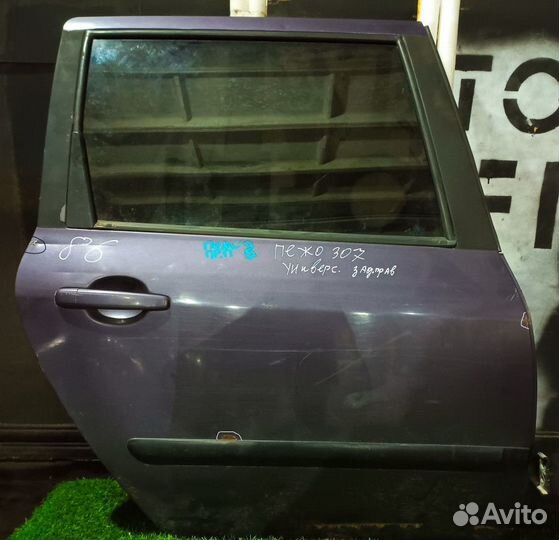 Дверь задняя правая Peugeot 307